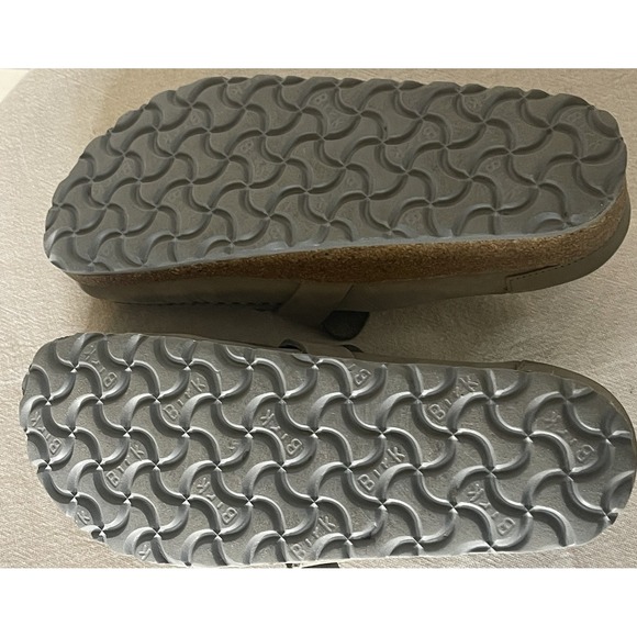 Birkenstock Buckley Clogs Women's US 6–6.5 Dove Gray New Buck Leather - Picture 6 of 9